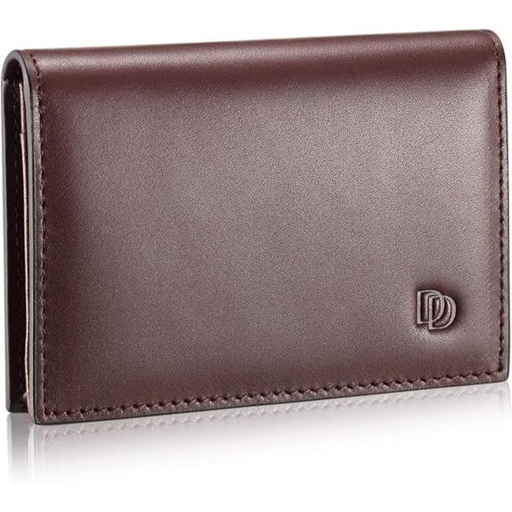 HISCOW Leather Business Card Holder Case