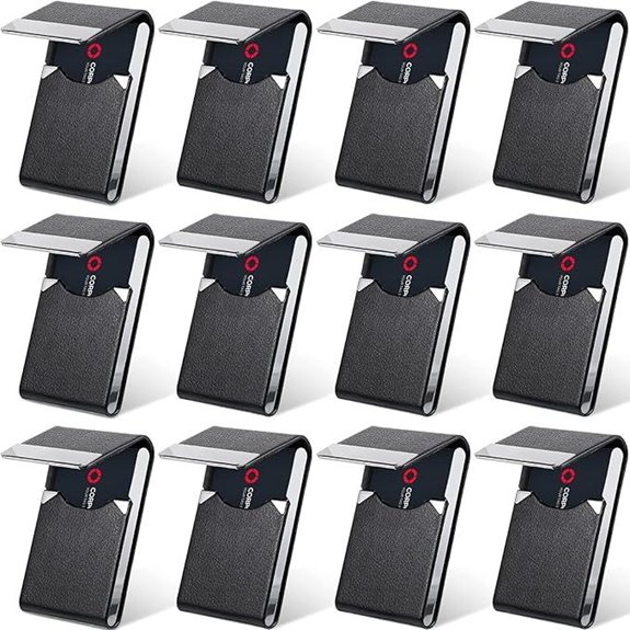 Yexiya Leather Business Card Holders (12 Pack)