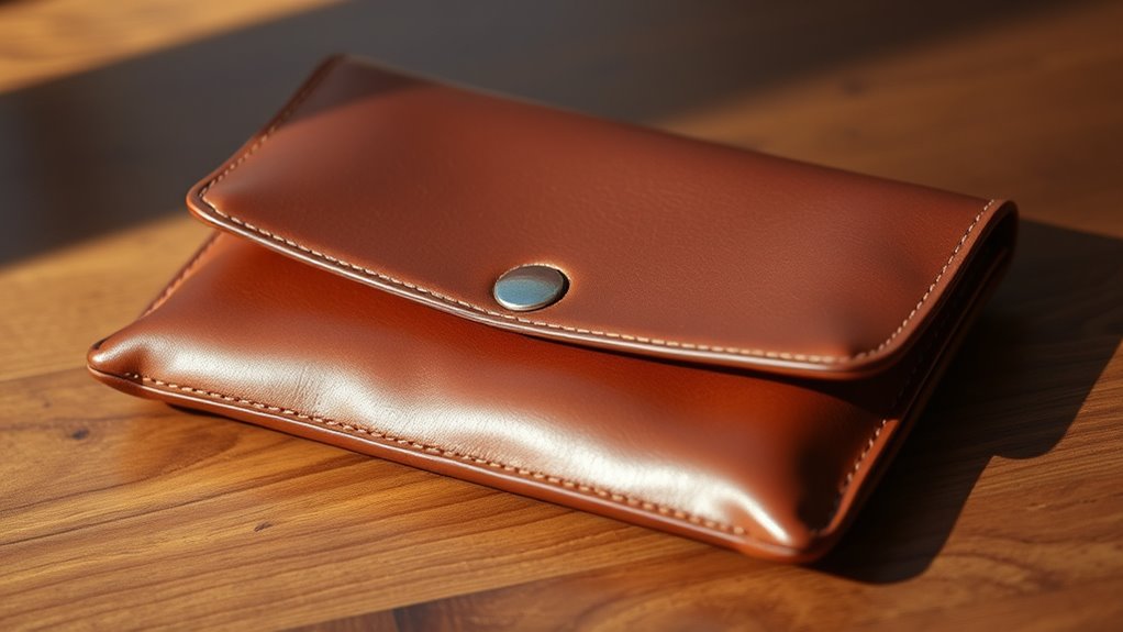 leather clutch bag essentials