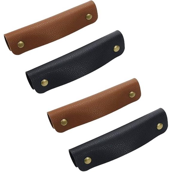 KUMGROT Leather Handbag Handle Protector (4pcs)