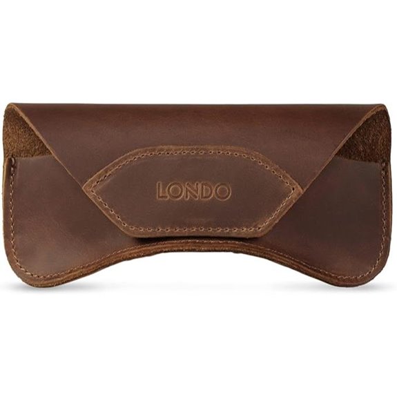 Londo Leather Eyeglass & Sunglasses Case with Magnet
