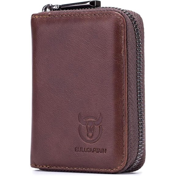 Bullcaptain Leather Men’s Wallet with Card Holder