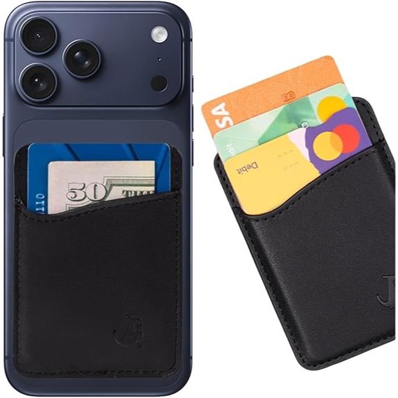 Wallaroo Leather Cell Phone Wallet for Android & iPhone