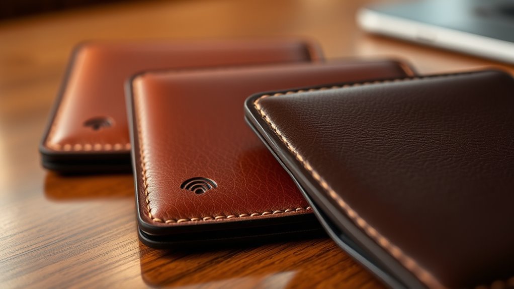 leather quality rfid security