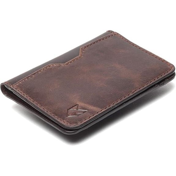 FOXHACKLE Leather RFID Bifold Wallet for Men & Women