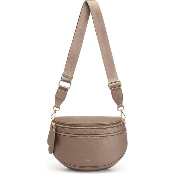 Kattee Leather Crossbody Bag with RFID Blocking