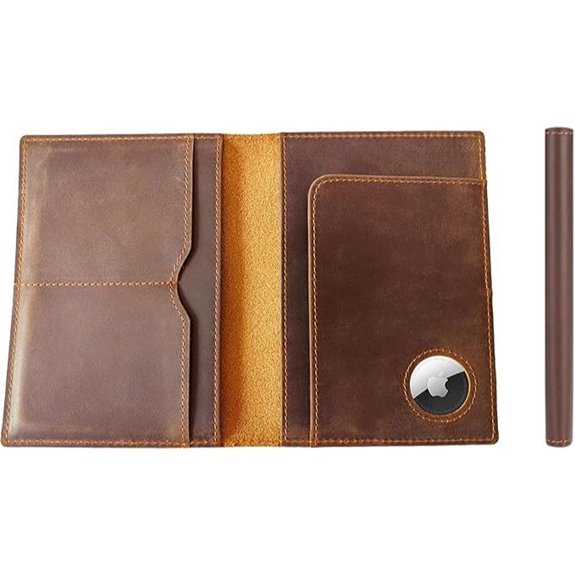 Star Vista Albatross Leather Passport Holder with RFID