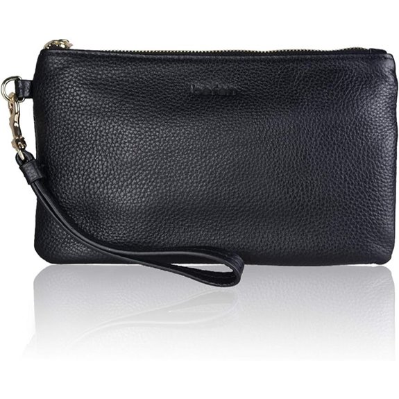 befen Leather RFID Wallet Wristlet for Women