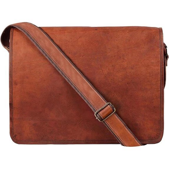 Rustic Town Leather Satchel for iPad and Tablets