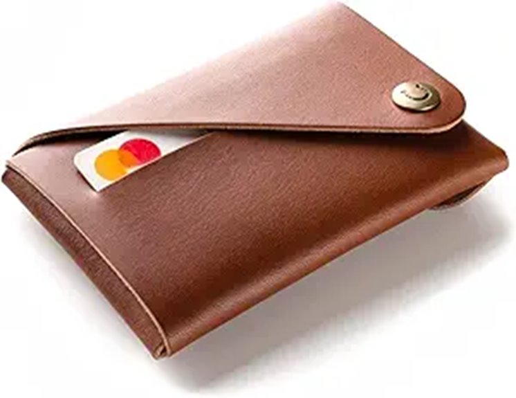 Crazy Horse Slim Leather Wallet for Men and WoMen