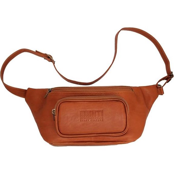 Classic Leather Fanny Pack for Travel and Festivals