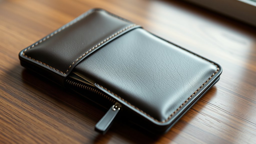 leather wallet features importance
