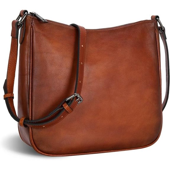 Iswee Leather Crossbody Bag for Women