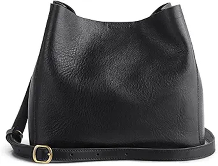 S-ZONE Leather Crossbody Bags for Women