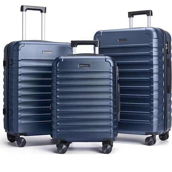 Light Flight 3-Piece Hardside Luggage Set with Spinner