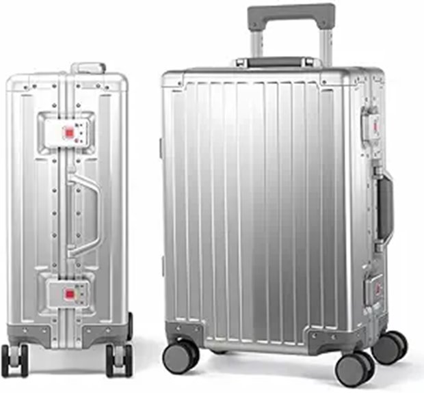 All Aluminum 20-Inch Carry-On Luggage