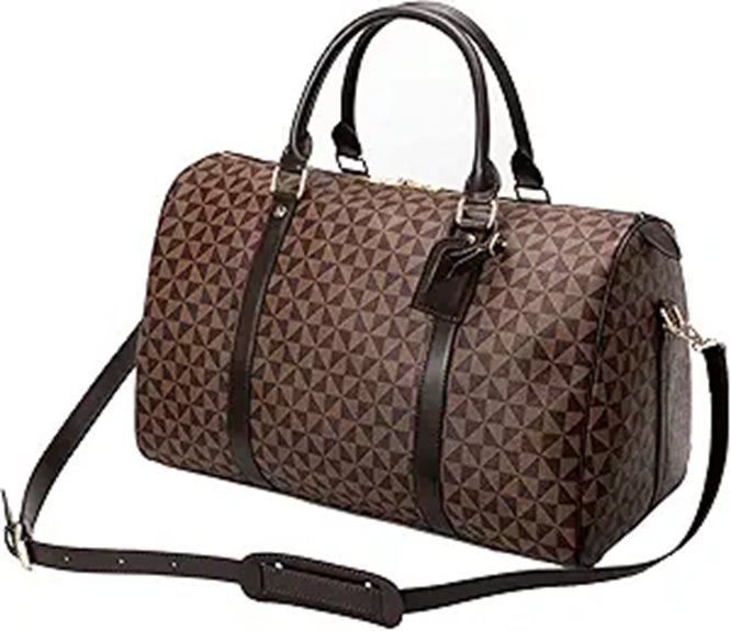 Lightweight Weekender Duffel Bag with Toiletry Bag