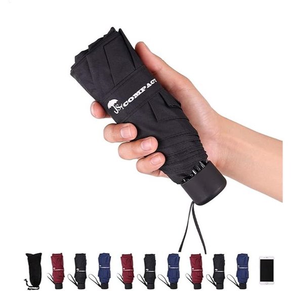 SY COMPACT Travel Umbrella Lightweight & Portable