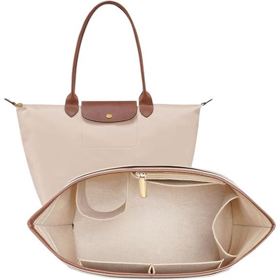 Felt Organizer Insert for Longchamp Le Pliage Bag