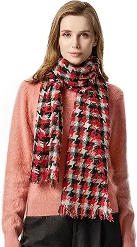 EURKEA 100% Cashmere Winter Scarf for Women