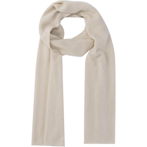 MELUSA 100% Cashmere Scarf Lightweight Cozy Gift Everyday Scarf