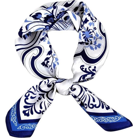 MEISEE Mulberry Silk Square Scarf for Women