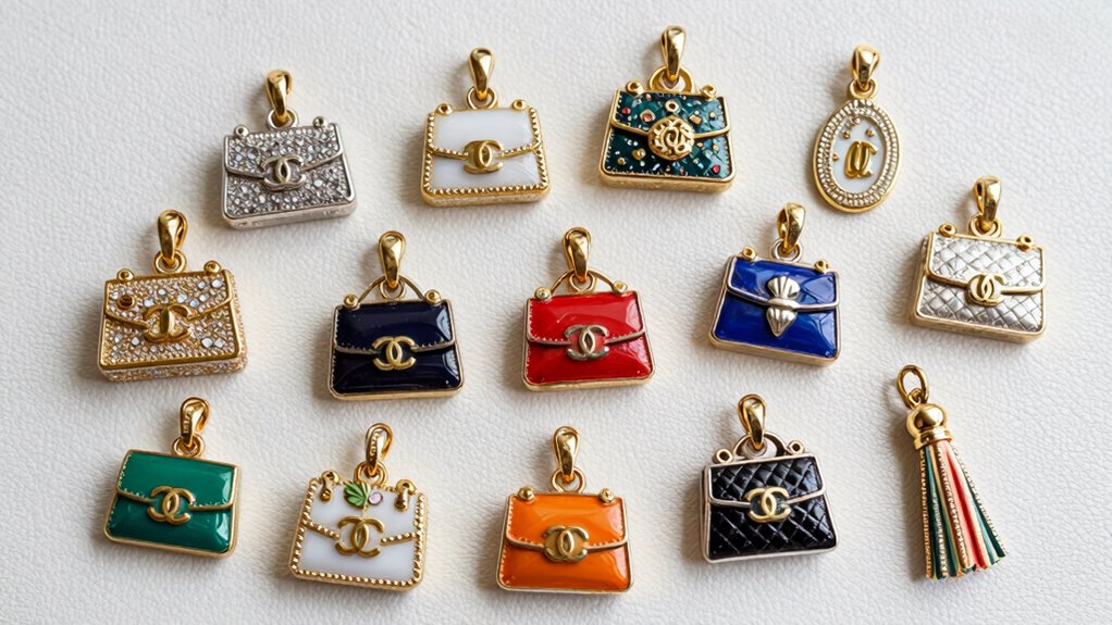 luxury bag charm collection
