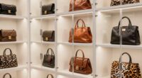 luxury bag display cabinets