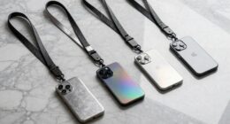 luxury business phone lanyards