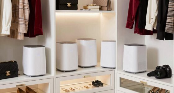 luxury closet dehumidifier options