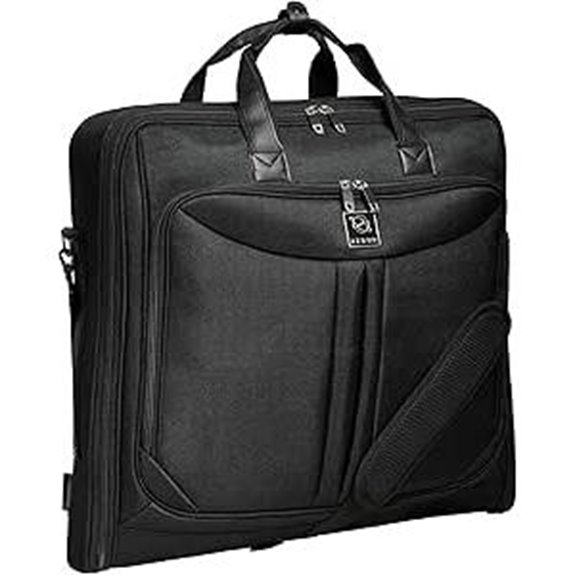 Premium Suit Garment Bag with Shoulder Strap