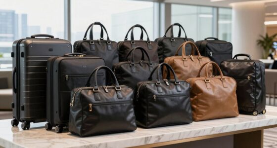 luxury garment carry on bags