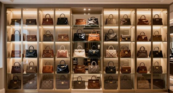 luxury handbag display solutions