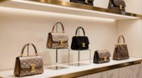 luxury handbag display solutions