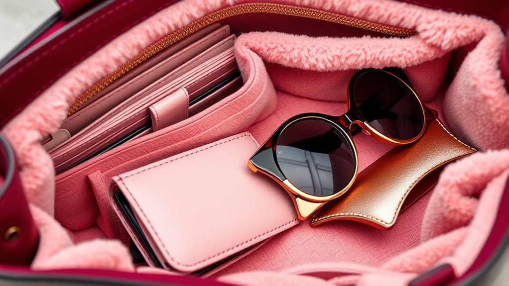 luxury handbag organization essentials