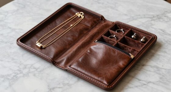 luxury leather jewelry organizers