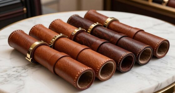 luxury leather watch organizers