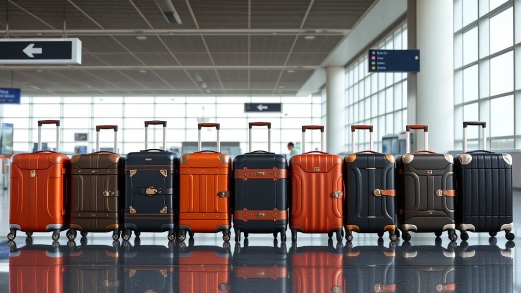luxury luggage durability and features