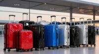 luxury polycarbonate carry on luggage