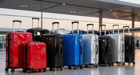 luxury polycarbonate carry on luggage