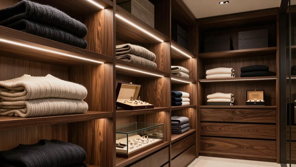 luxury shelf lighting solutions