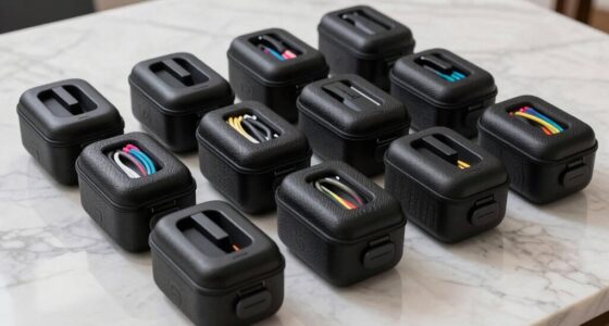 luxury travel cable cases