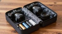 luxury travel camera organizers