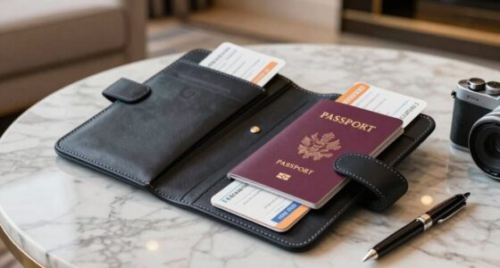 luxury travel document organizers