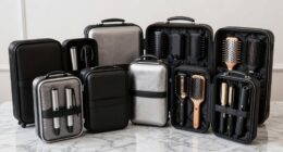 luxury travel hair cases