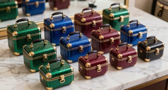 luxury travel makeup cases