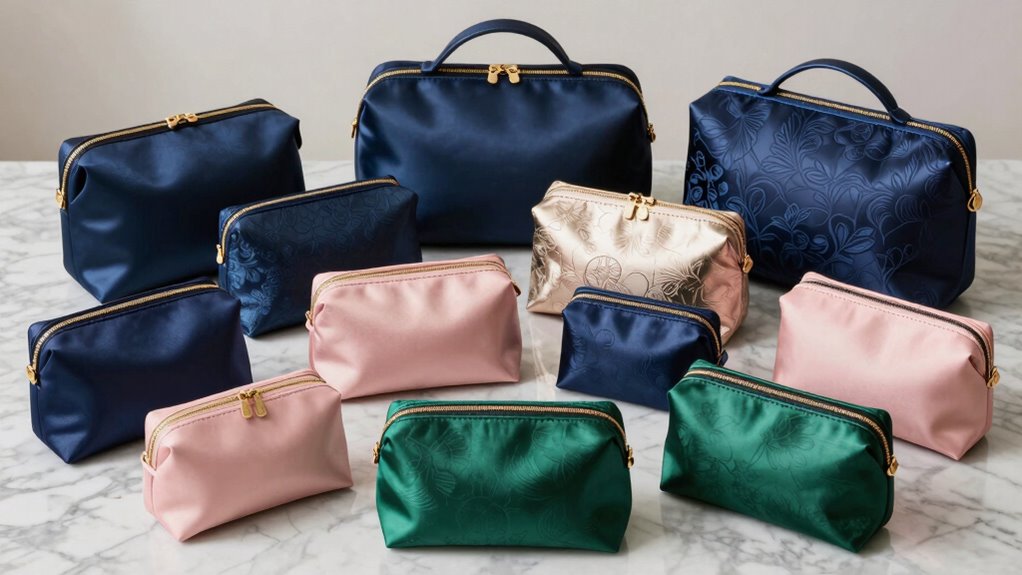 luxury travel pouch sets