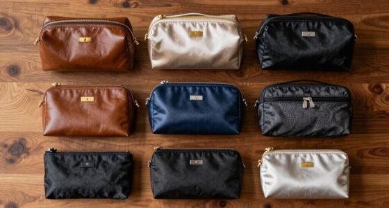 luxury travel pouch sets