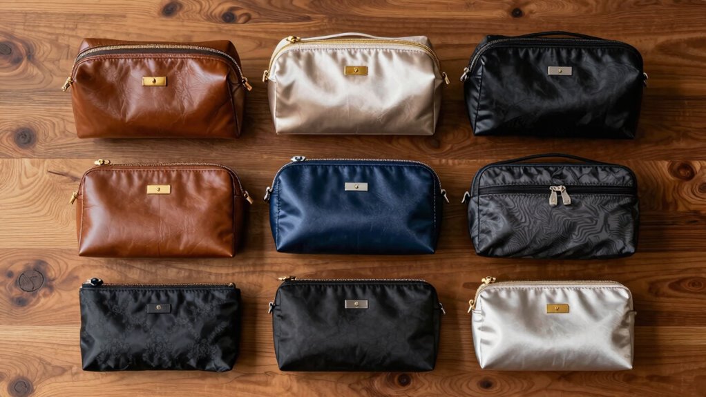 luxury travel pouch sets