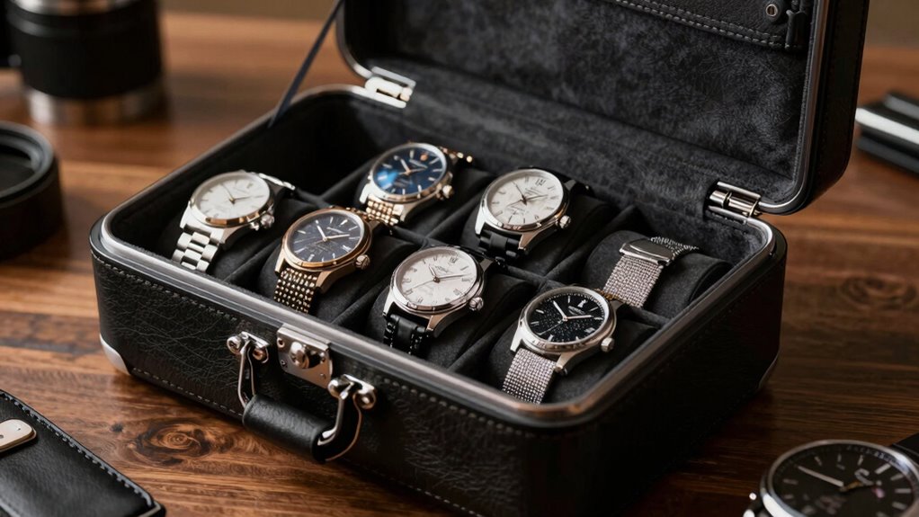luxury travel watch cases